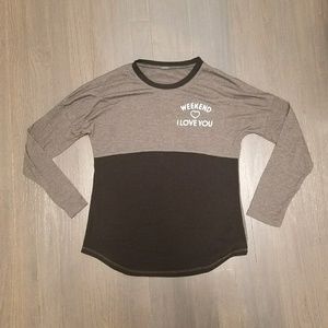 Long sleeve graphic Tshirt